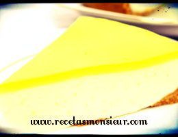 Receta de tarta de limón con Monsieur Cuisine